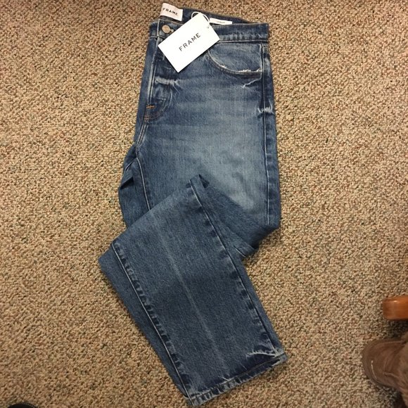 Size 27 but fit like a 30 Frame Denim Womens  Le Slouch Creation Jean - Picture 5 of 8